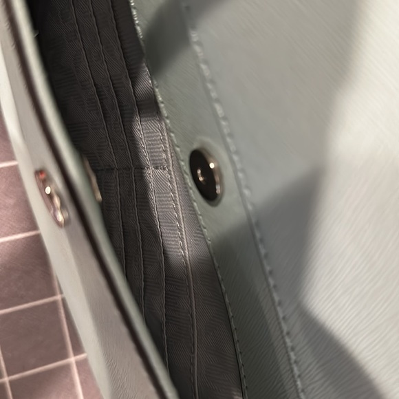 Large size tote bag.  Multiple compartments.  Mint green.  Excellent condition. - Picture 3 of 8